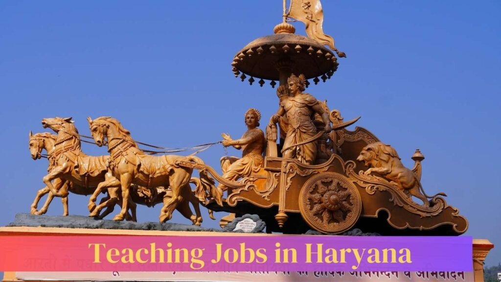 Jobs for Teachers In Haryana