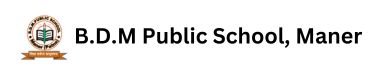 B D M PUBLIC SCHOOL, MANER, PATNA, BIHAR Logo