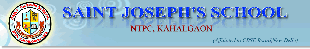 ST. JOSEPH'S SCHOOL, KAHALGAON, BHAGALPUR  Logo