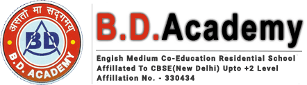 B.D. ACADEMY, AMARPUR, BANKA Logo