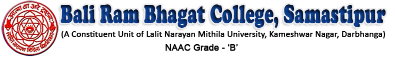 Bali Ram Bhagat College, Samastipur Logo