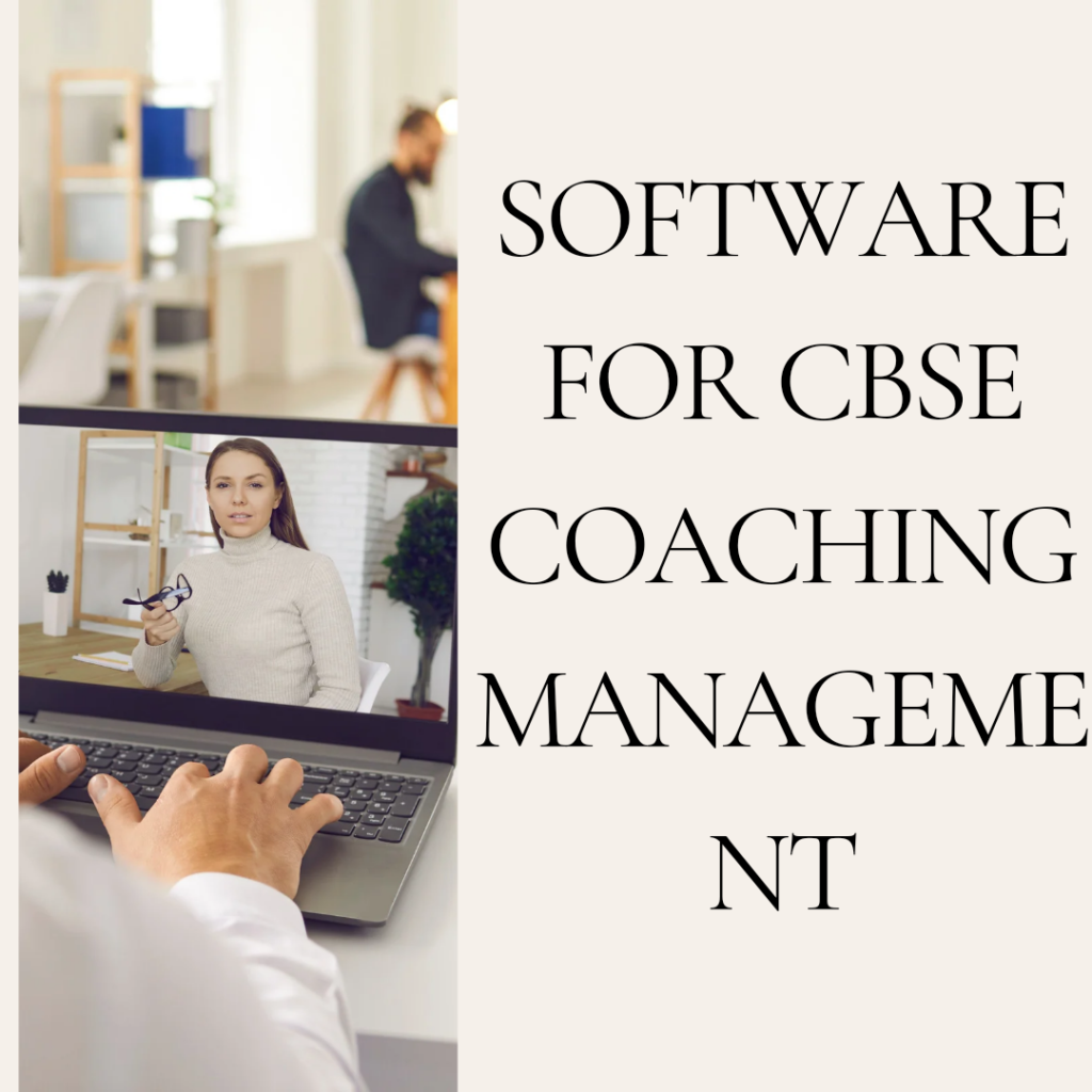 Software for CBSE coaching management
