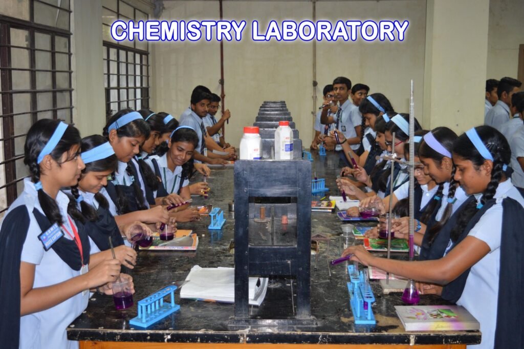 Chemistry laboratory of G.D. Mother International School Muzaffarpur