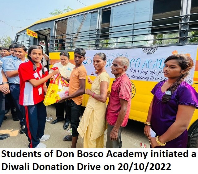 Diwali by Don Bosco Academy Students