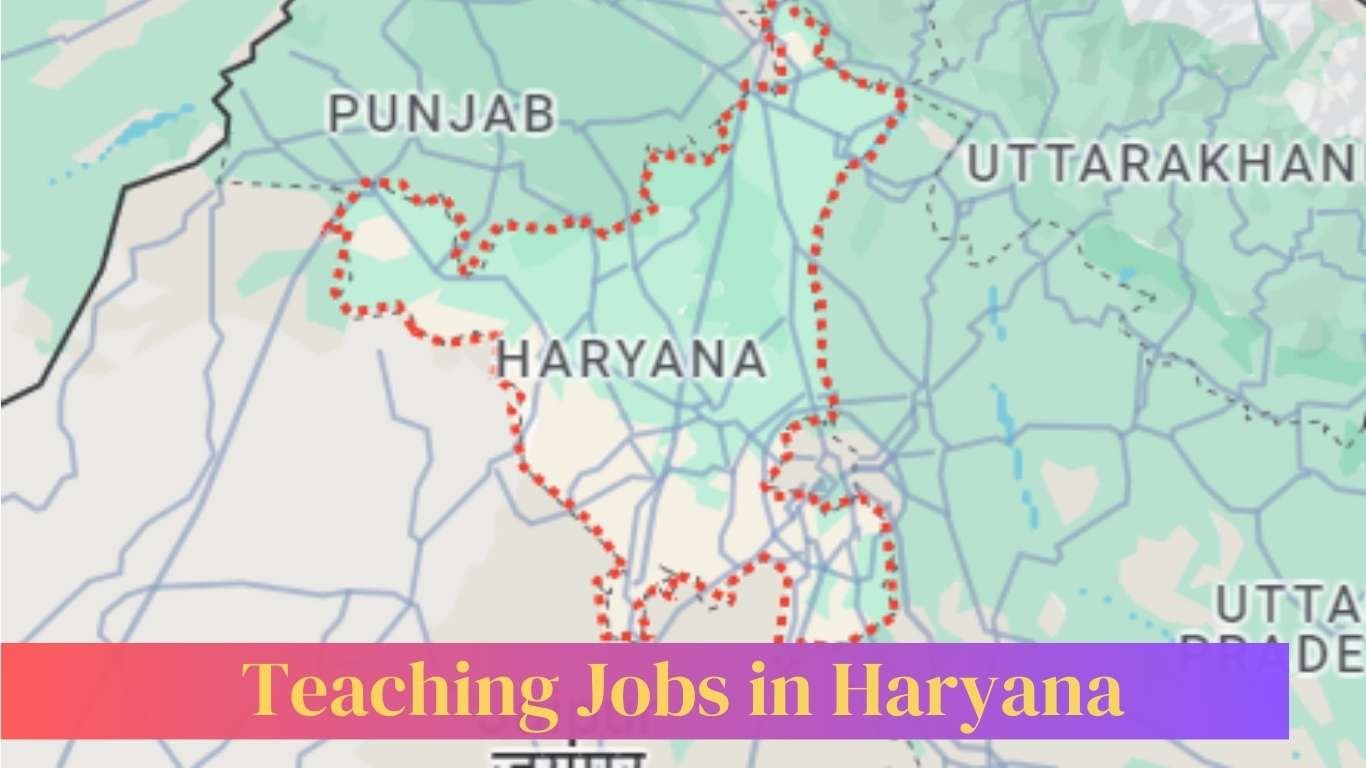 Jobs for Teachers In Haryana