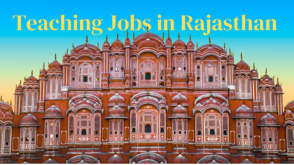 Teaching Jobs in Rajasthan