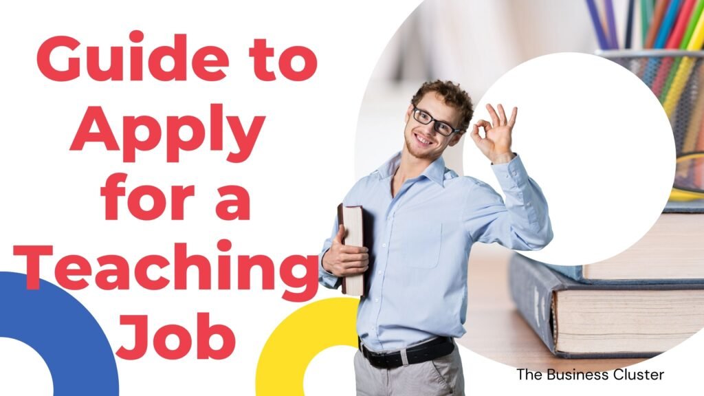 apply for teaching job