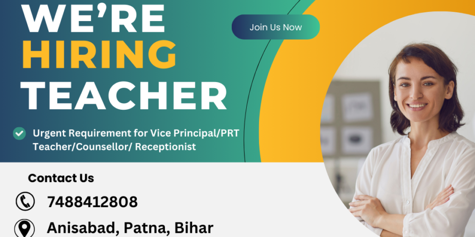 Job Opening for Teachers at Patliputra Vidyapeeth, Patna