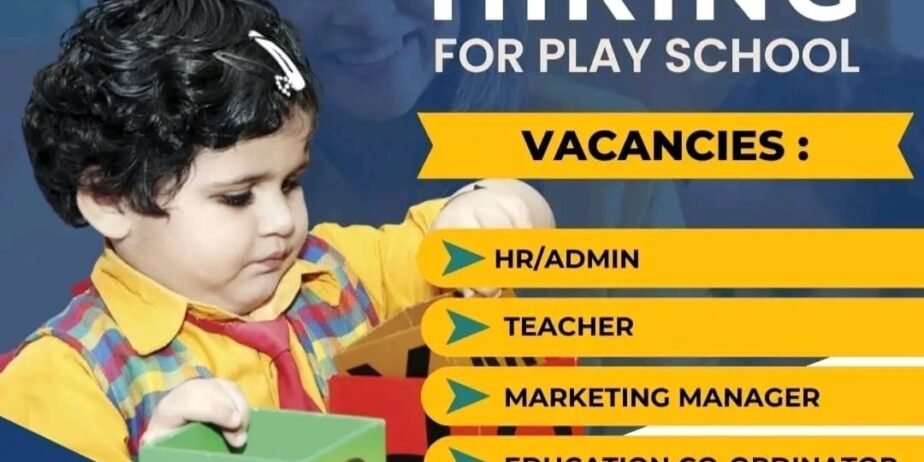 Urgent Riquirement For KID SHARK PLAY SCHOOL Hapur (UP)
