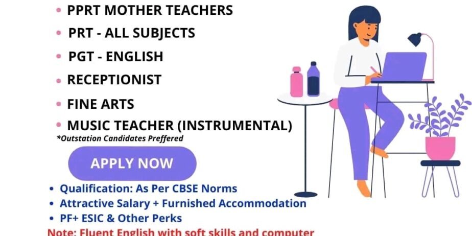 Teacjers Job in MAHARAJA PUBLIC SCHOOL, Rewa, Madhya Pradesh