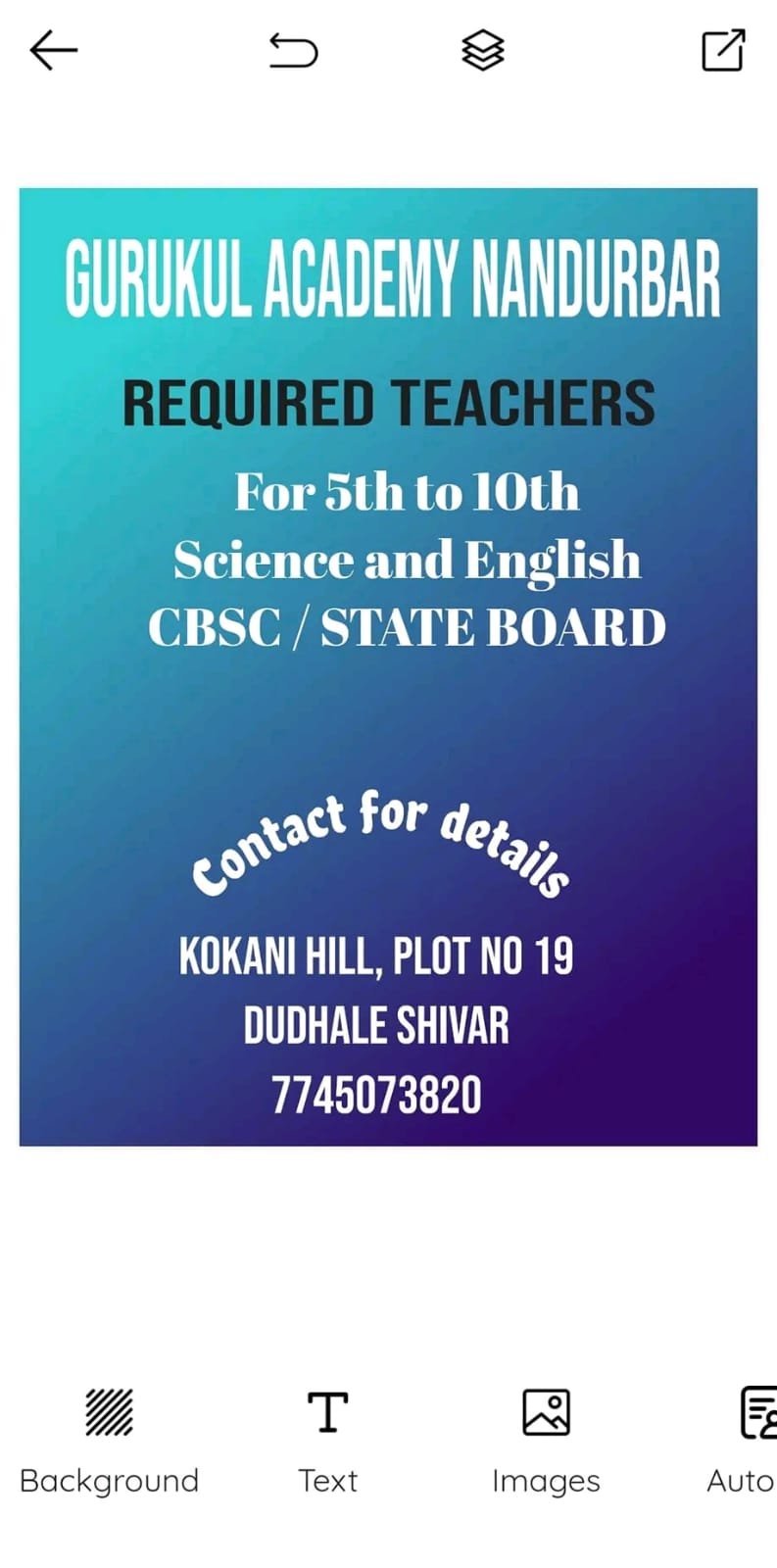 TEACHER JOBS!! in-Nandurbar, Maharastra at GURUKUL ACADEMY NANDURBAR