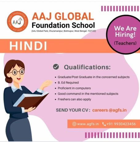 teachers job in AAJ Global Foundation School W.B