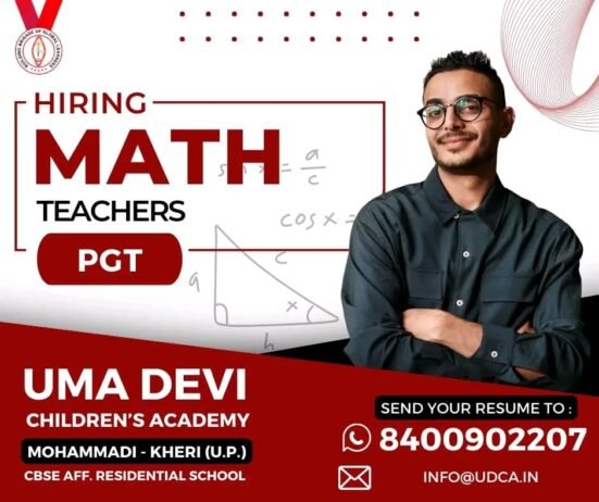 Teachers job in UMA DEVI CHILDREN’S ACADEMY, Uttar Pradesh