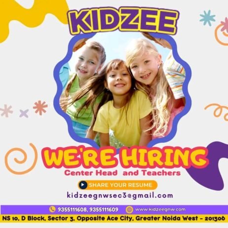 Teachers job in Kidzee school , Uttar Pradesh