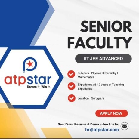 Teachers job in ATPStar , Gurugram, Haryana