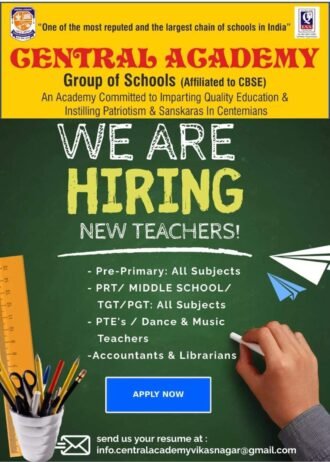 Job at Central Academy Group of Schools