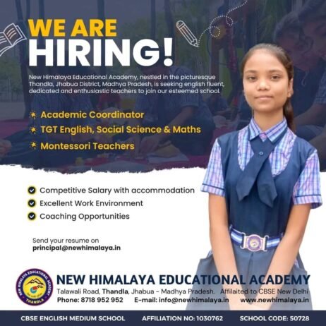 Job for Teachers at CHANAKYA INTERNATIONAL SCHOOL in Prayagraj, Uttar Pradesh