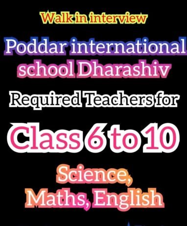 Poddar International School, Dharashiv, Maharashtra