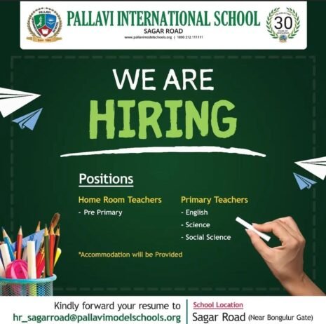 Teacher’s job at PALLAVI INTERNATIONAL SCHOOL Hyderabad, Telangana