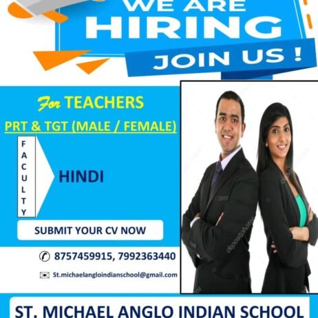 Teacher Job in St. Michael Anglo Indian School, Godda, Jharkhand