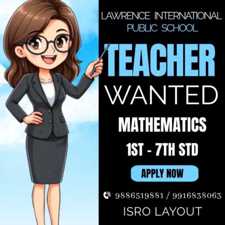 Teacher Recruitment Blog for Lawrence International Public School