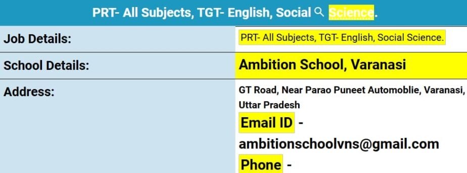 Ambition School: Shaping Futures with Excellence in Education, Uttar Pradesh