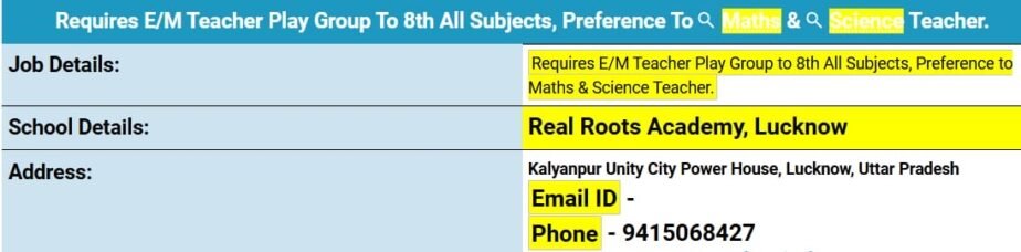 Teaching Opportunity at Real Roots Academy, Lucknow: Inspiring Young Minds