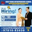 Job opportunity at DCM Young Entrepreneurs School in Ludhiana