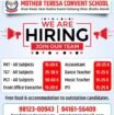 Teacher Recruitment at Mother Teresa Convent, Bhattu Mandi, Haryana