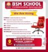 Exciting job opportunity at BSM School, Tumbaheri, jhajjar, Haryana