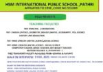 HSM International Public School, Pathri, Panipat, Haryana