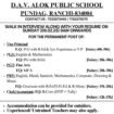 Teacher ( PGT & PRT) and academic staffs job vacancy at D.A.V. Alok Public School, Ranchi, Jharkhand