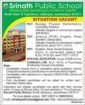 Explore Teacher Recruitment at Srinath Public School, Jamshedpur, Jharkhand