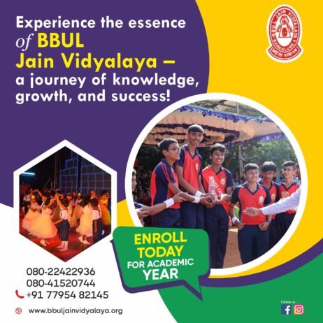 Teaching Job Openings at BBUL Jain Vidyalaya, Bangalore , Karnataka