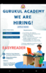 Exciting teacher Recruitment at Gurukul Academy, lucknow, Uttar Pradesh