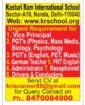 Teaching Jobs in Narela| Kasturi Ram International School, Narela, Delhi