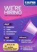 Teaching job in Chennai | Alpha International School, Puzhal, Chennai, Tamil Nadu