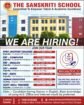 Teaching job in Bhopal | The Sanskriti School, Bhopal, Madhya Pradesh.