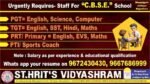 Teaching Job in jodhpur | St. Hrit’s Vidyashram, Jodhpur, Rajasthan