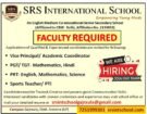 Teaching job in Amroha | SRS International School, Gajraula, Amroha, Uttar Pradesh