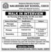 Teaching job in Nashik | Navjeevan Day School, CIDCO, Nashik, Maharashtra